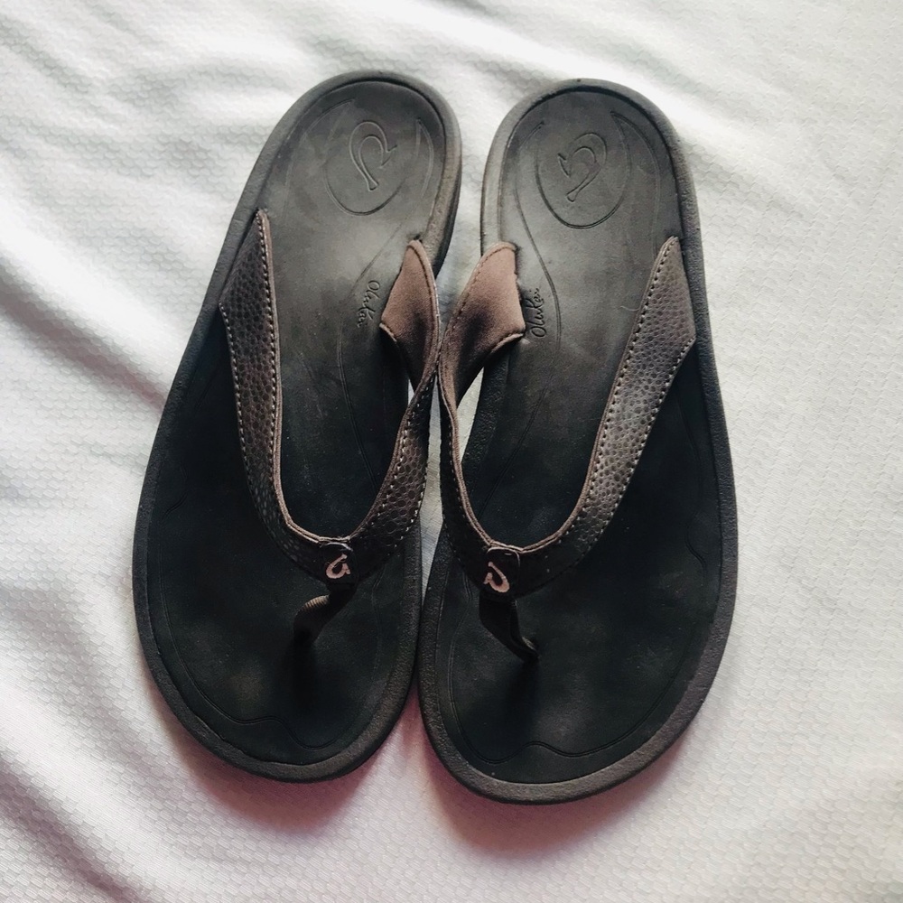 Olukai brown Flip Flops - Picture 2 of 9